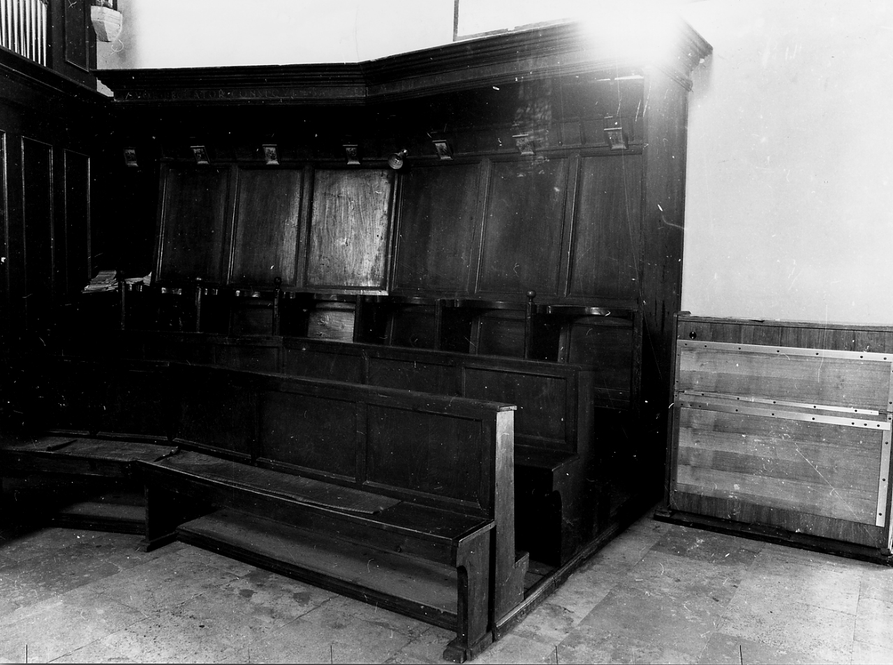 stalli del coro di Beltramo Lombardo, Giovanni da Modena (sec. XVI)