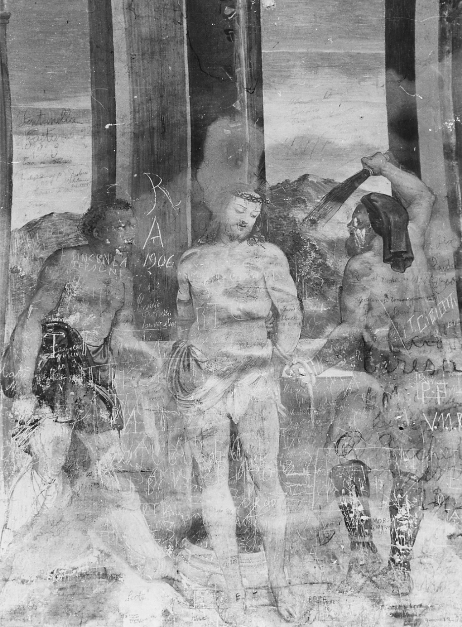 Flagellazione di Cristo (dipinto) - ambito Italia centrale (sec. XVI)