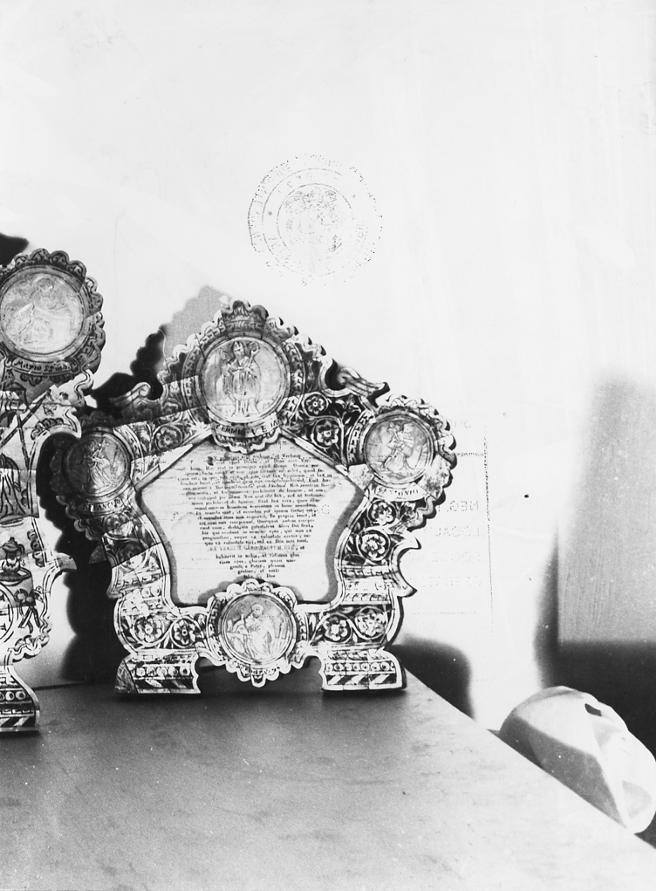 cartagloria - ambito Italia centrale (sec. XIX)