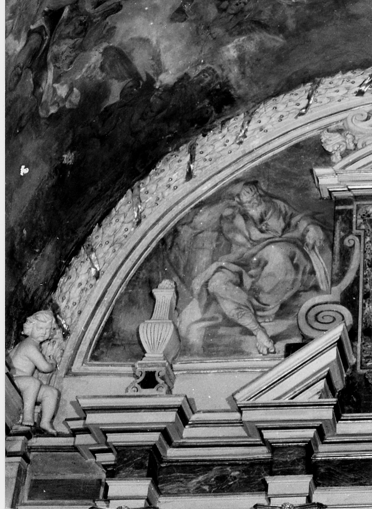 Davide come profeta (dipinto) di Farelli Giacomo (attribuito) (sec. XVII)