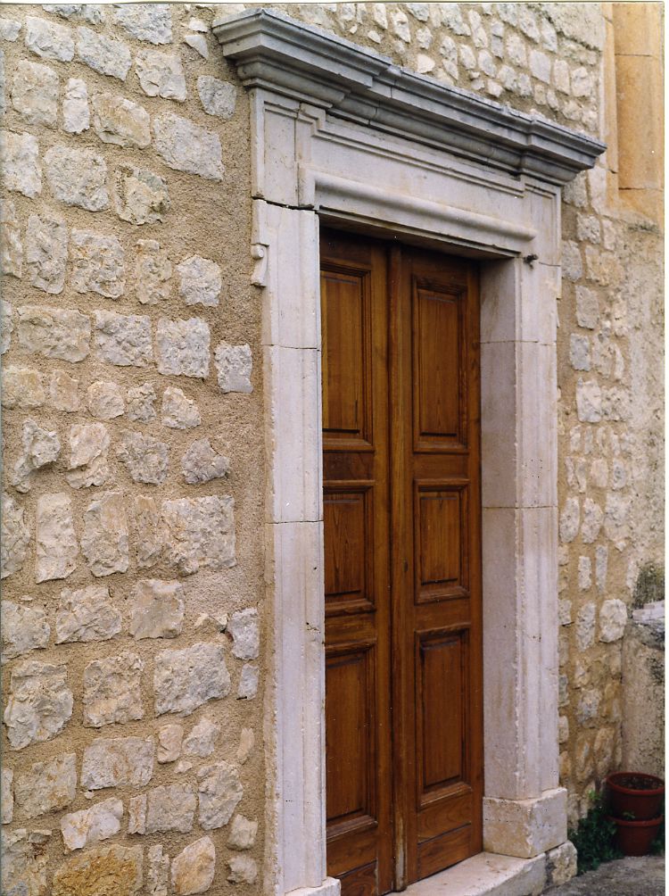 mostra di portale - ambito Italia centrale (terzo quarto sec. XVIII)