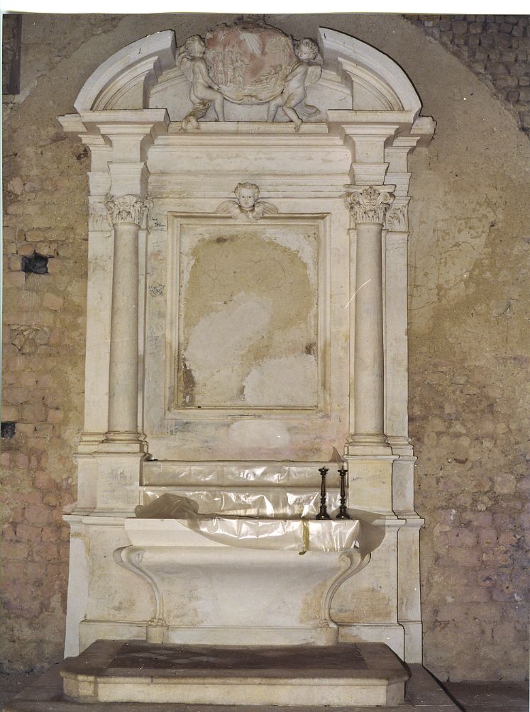 altare maggiore - ambito Italia centrale (sec. XVIII)