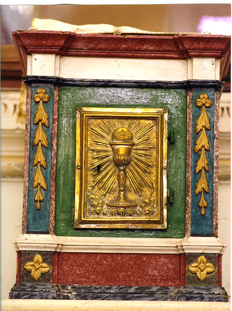 tabernacolo - ambito Italia centrale (sec. XIX)