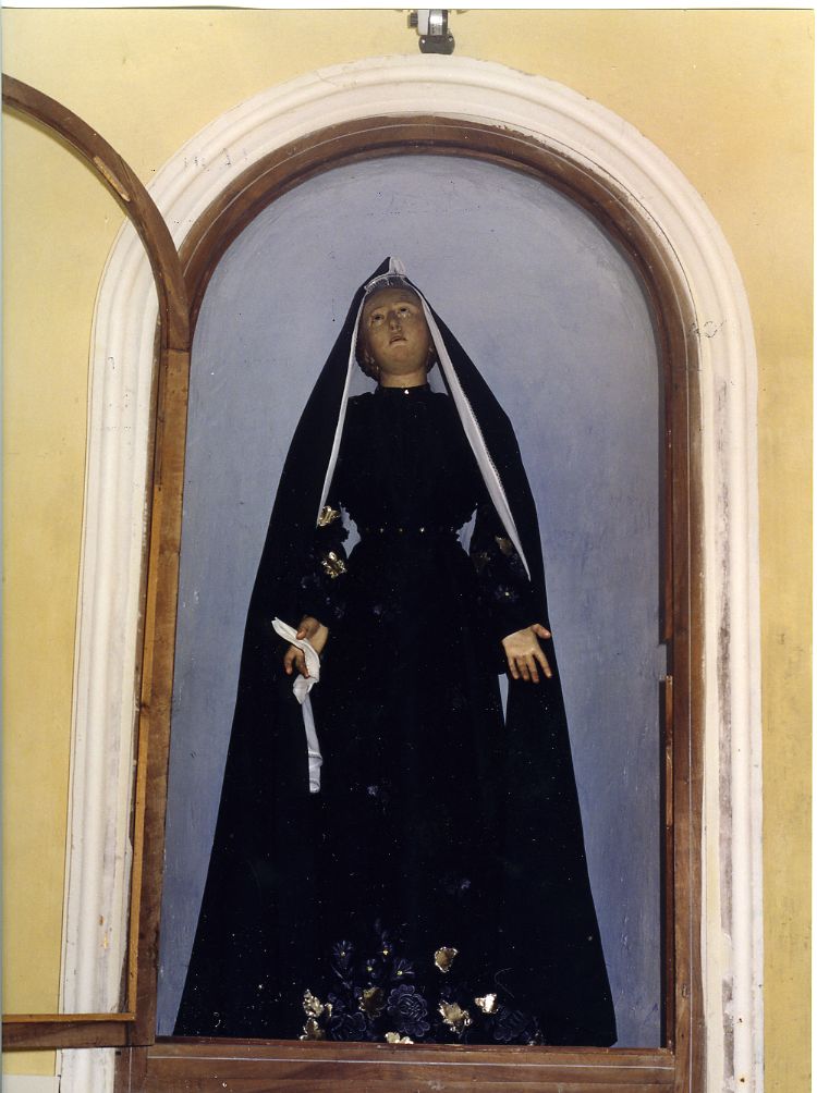 Madonna Addolorata (statua) - ambito Italia centrale (sec. XIX)