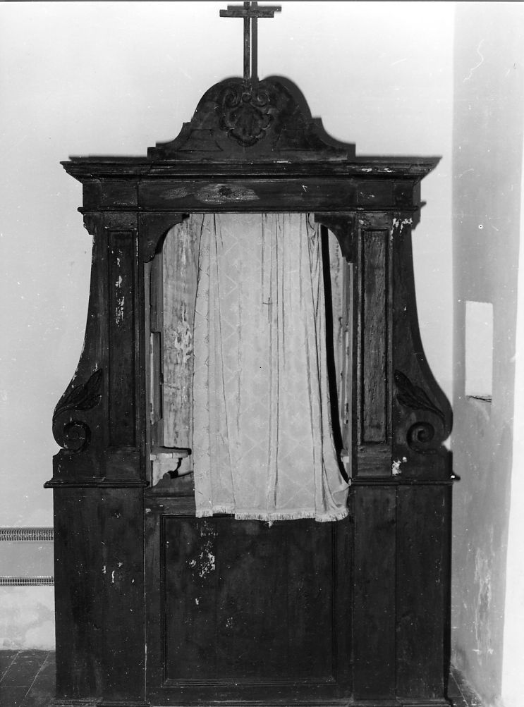 confessionale - ambito Italia centrale (sec. XIX)