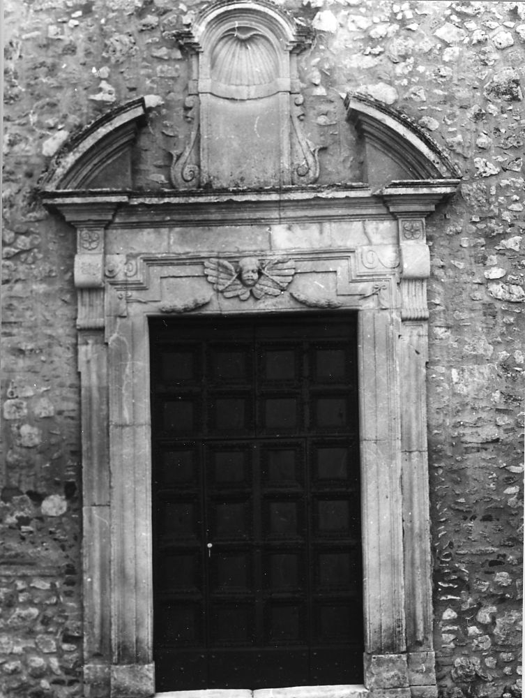 mostra di portale - ambito Italia centrale (seconda metà sec. XVII)