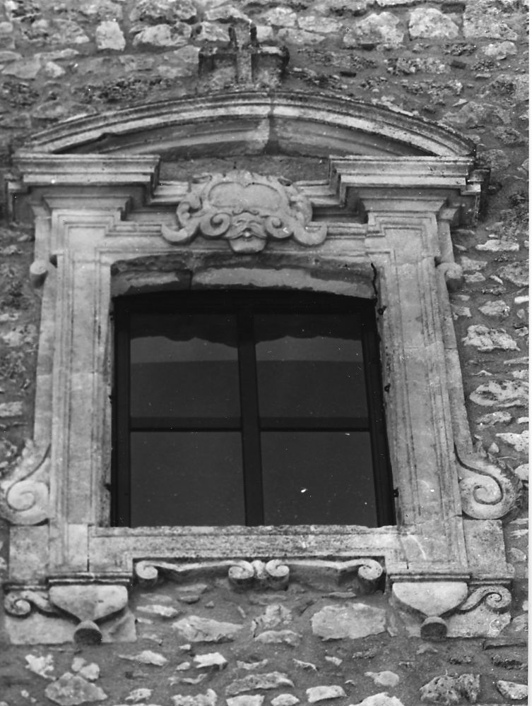 mostra di finestra - ambito Italia centrale (seconda metà sec. XVII)