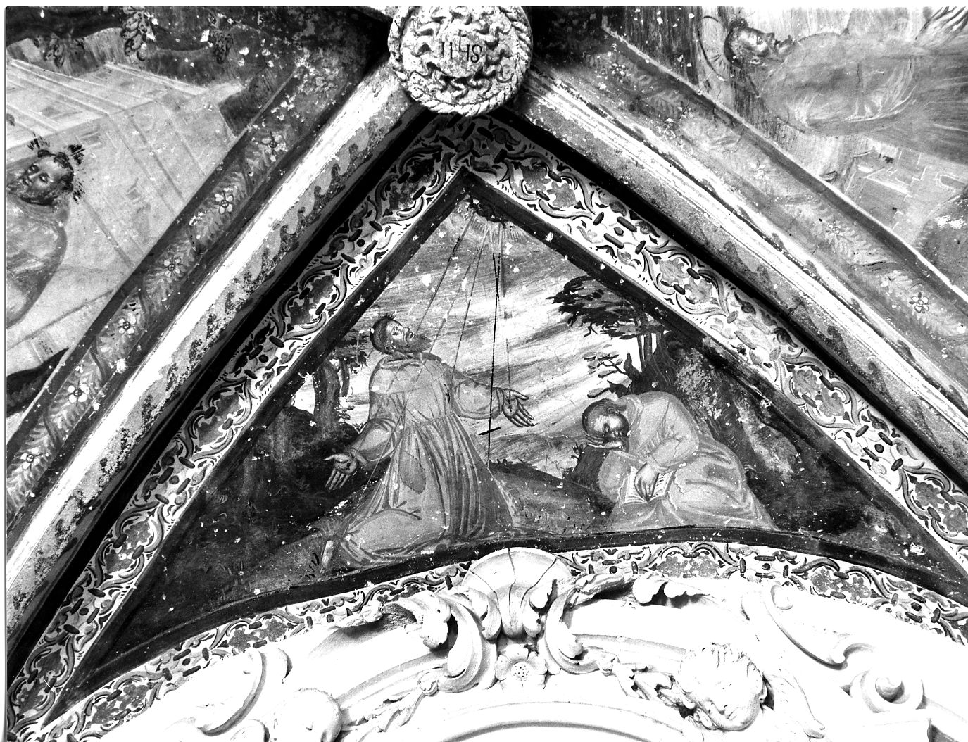 San Francesco d'Assisi riceve le stimmate (dipinto) - ambito Italia centrale (sec. I)