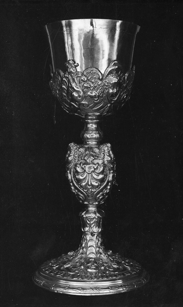 calice - ambito abruzzese (inizio sec. XVII)