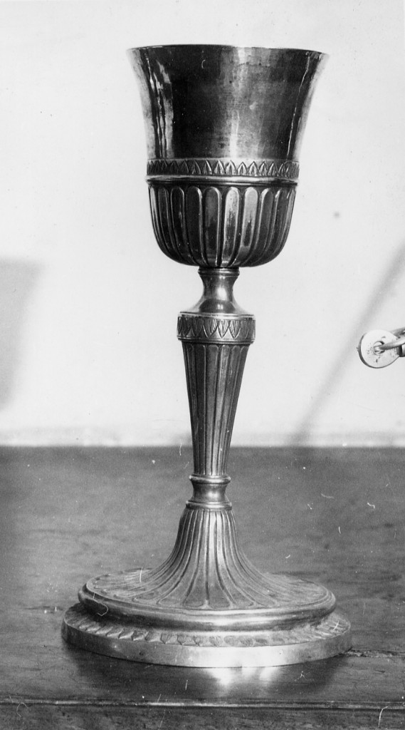 calice, opera isolata - ambito abruzzese (sec. XVII)