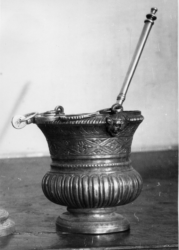 servizio cerimoniale da battesimo, opera isolata - ambito abruzzese (prima metà sec. XVIII)