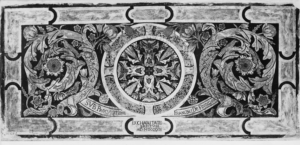 motivi decorativi floreali (paliotto) di De Mancino (attribuito) (sec. XVIII)