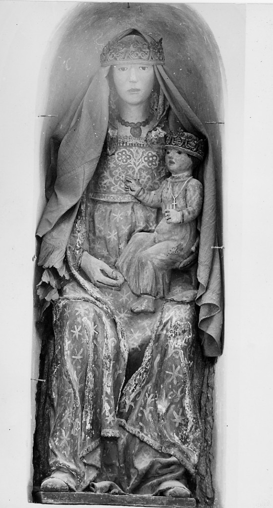 Madonna con Bambino (statua) - bottega abruzzese (prima metà sec. XVI)