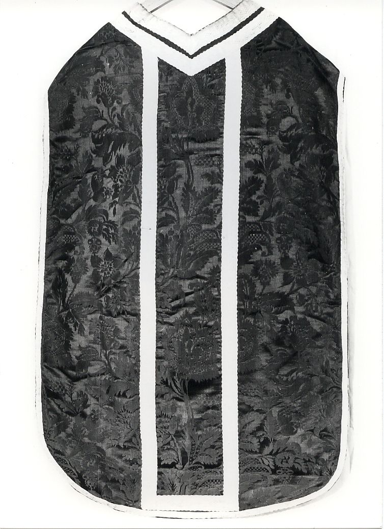 paramento liturgico, insieme - ambito Italia meridionale (primo quarto sec. XVIII)