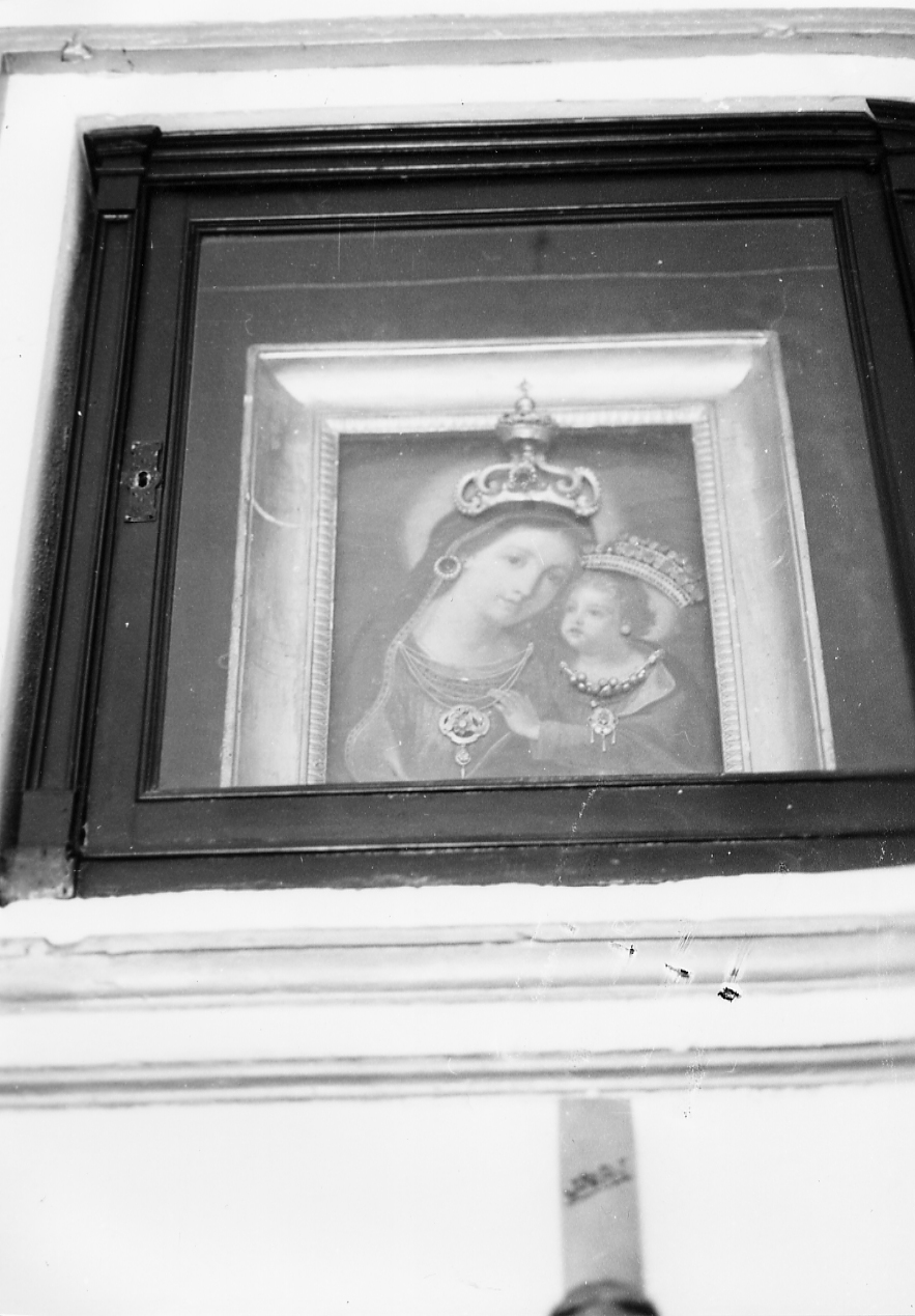 Madonna del Buonconsiglio, Madonna con Bambino (dipinto) - ambito Italia centrale (sec. XIX)