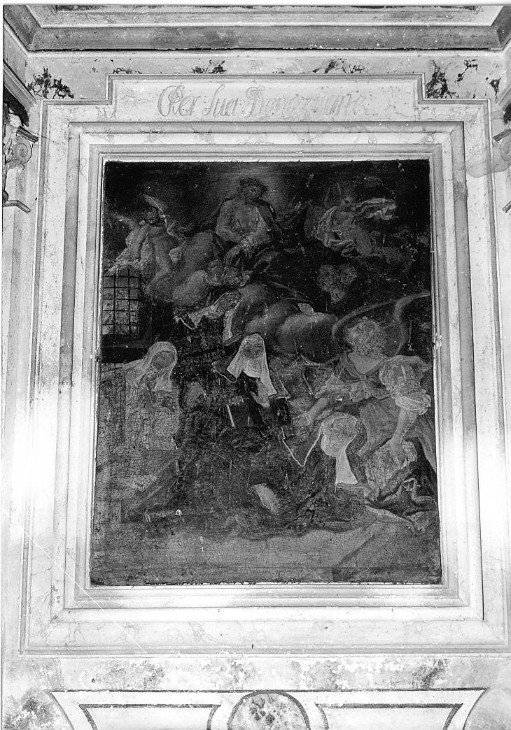 visione della Beata Cristina da Lucoli (dipinto) - ambito Italia centrale (sec. XVIII)