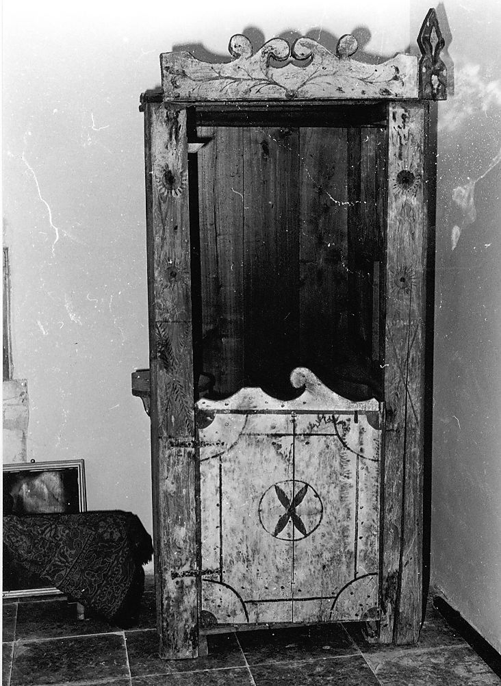 confessionale - ambito Italia centrale (sec. XIX)