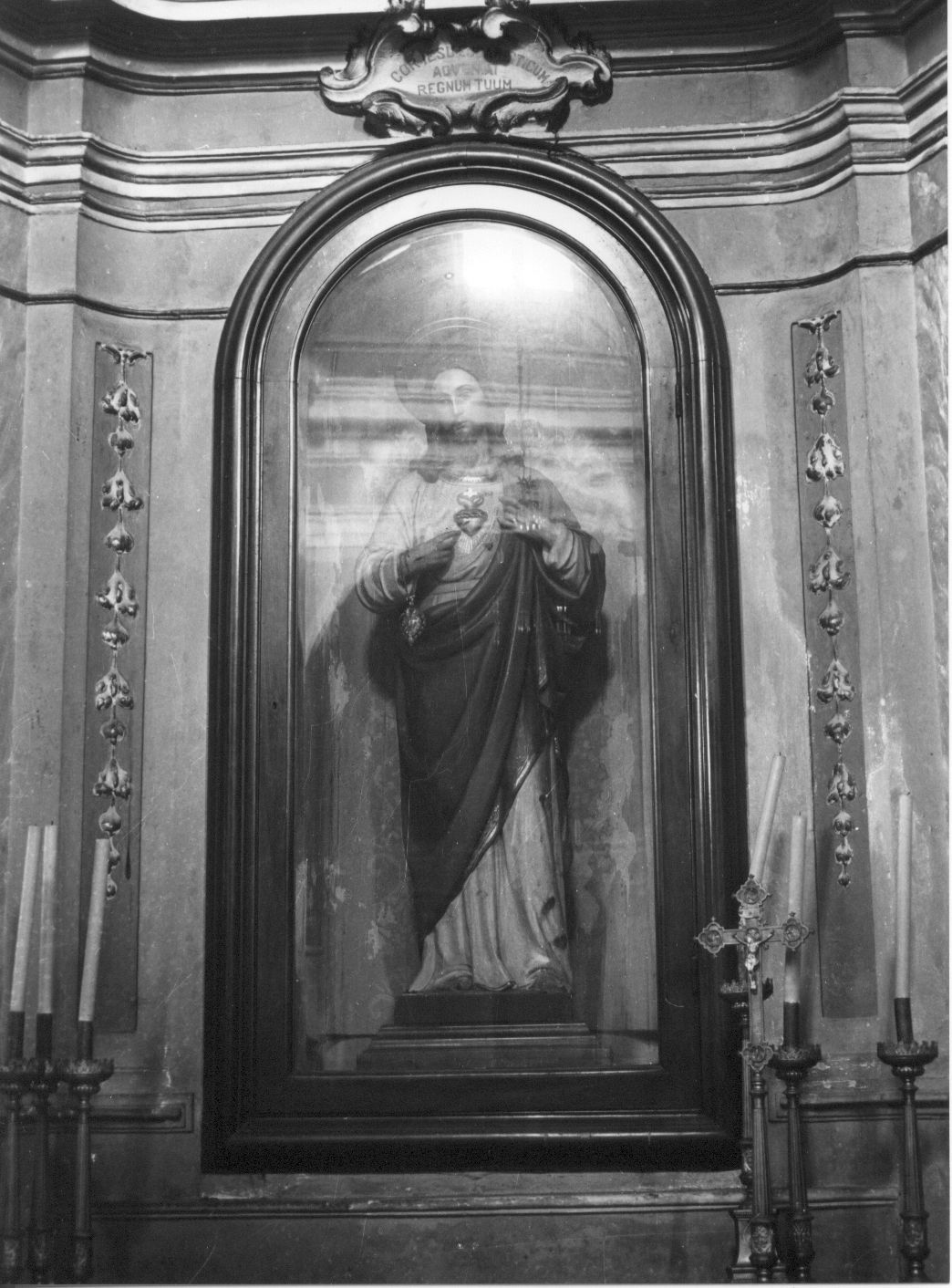 Sacro Cuore di Gesù (statua) - ambito Italia centrale (sec. XIX)
