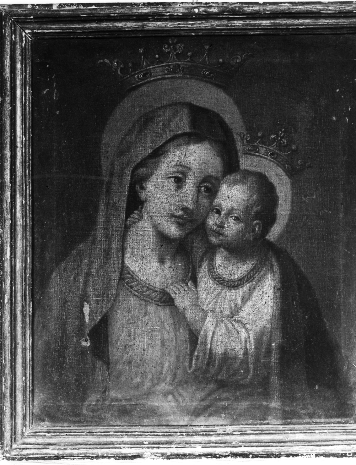 Madonna con Bambino (dipinto) - ambito Italia centrale (sec. XIX)