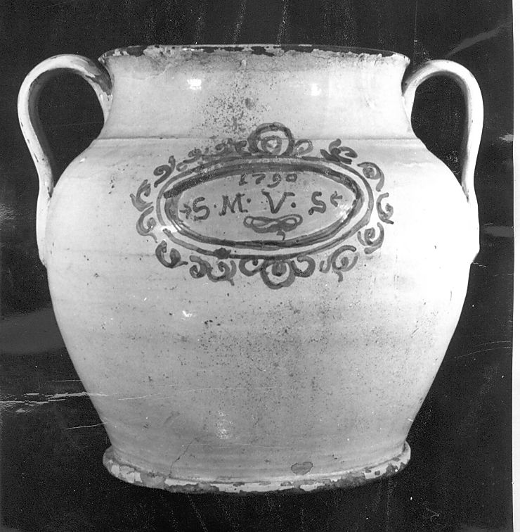 vaso - manifattura Italia centrale (sec. XVIII)