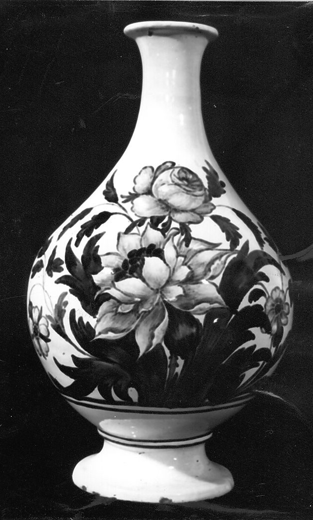 motivi decorativi floreali (bottiglia) di Grue Francesco Saverio Maria (attribuito) (sec. XVIII)