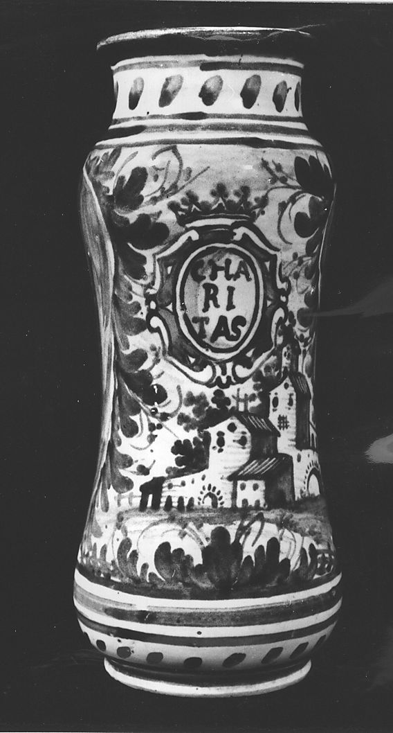 paesaggio (alberello) - manifattura Italia centrale (sec. XVIII)