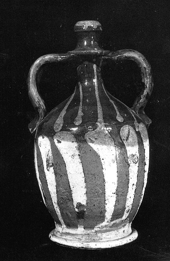 motivi decorativi (bottiglia) - manifattura Italia centrale (sec. XVII)