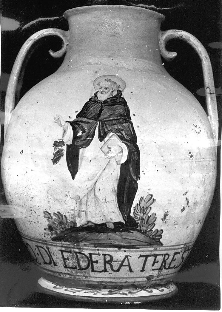 San Domenico (orcio, elemento d'insieme) di Grue Francesco Antonio Saverio (scuola) (sec. XVIII)