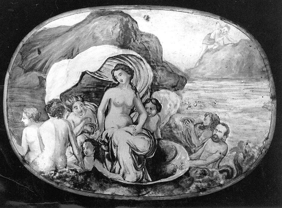 Venere (piattello) di Gentili Giacomo il Giovane (bottega) (sec. XVIII)