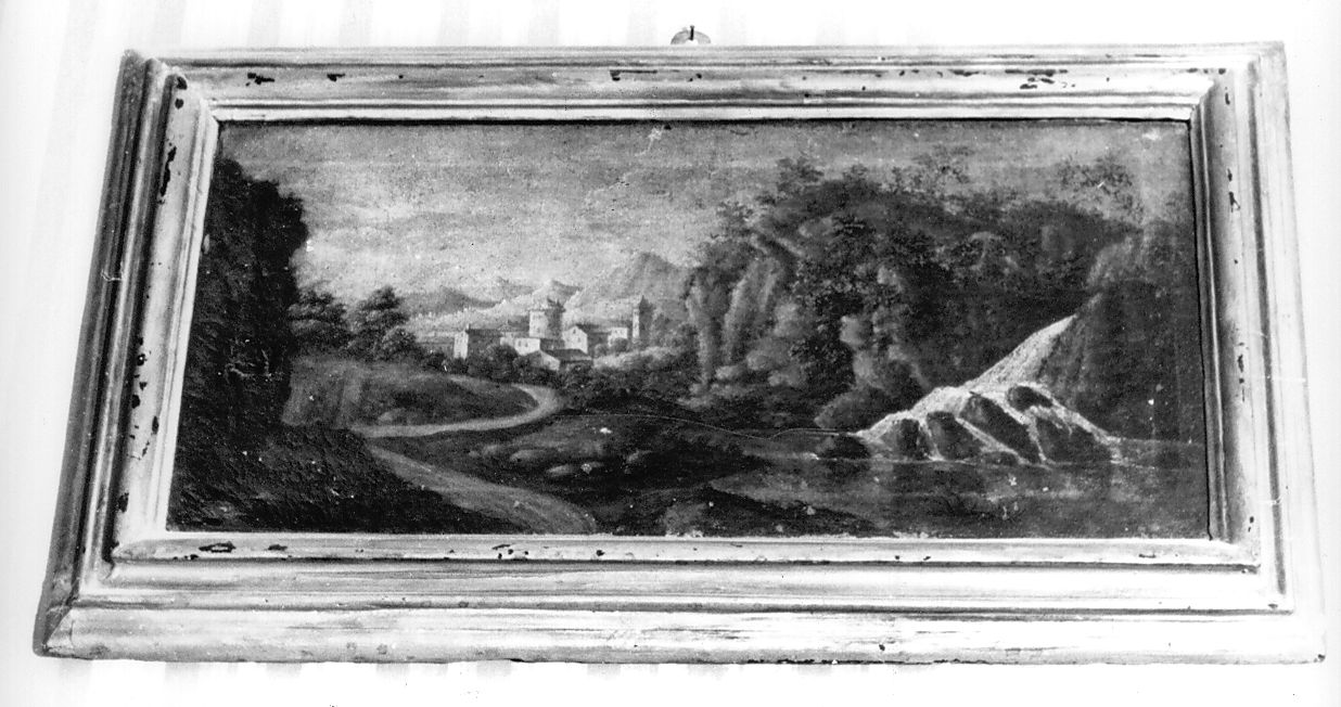 paesaggio (dipinto) - ambito emiliano (sec. XVII)