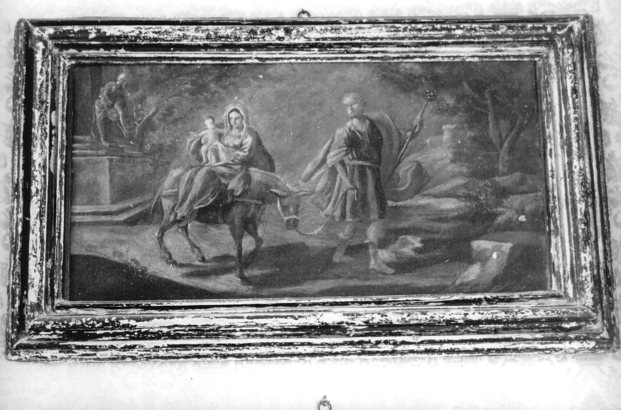 fuga in Egitto (dipinto) - ambito emiliano (sec. XVII)