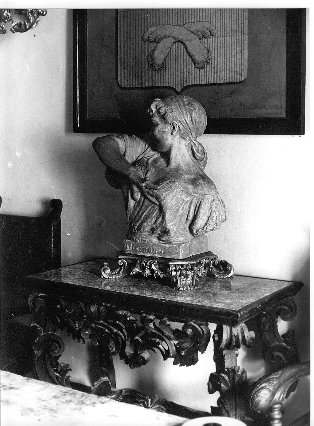 Noli me tangere, ritratto di donna (busto) di Barbella Costantino (sec. XIX)