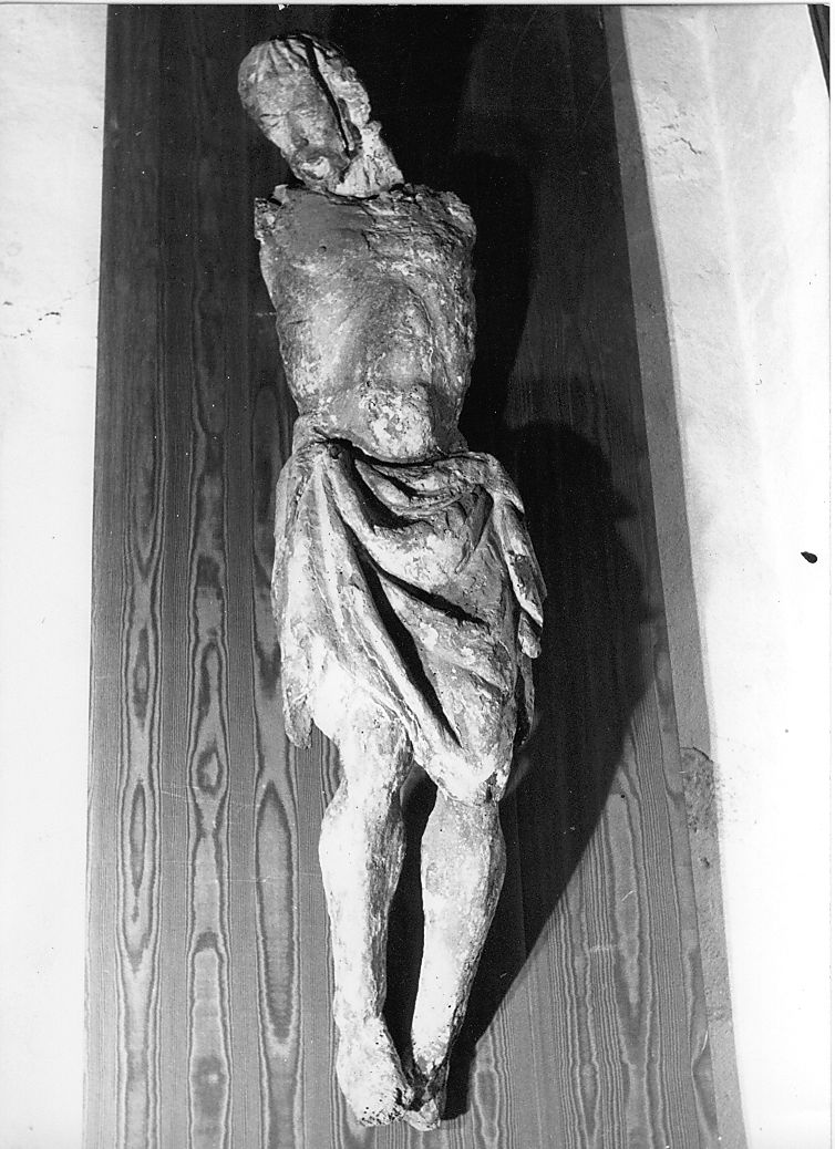 crocifisso di Nicola da Guardiagrele (scuola) (seconda metà sec. XV)