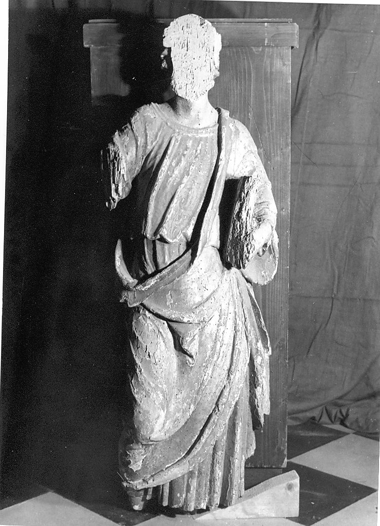 Santo (statua) di Nicola da Guardiagrele (scuola) (prima metà sec. XV)