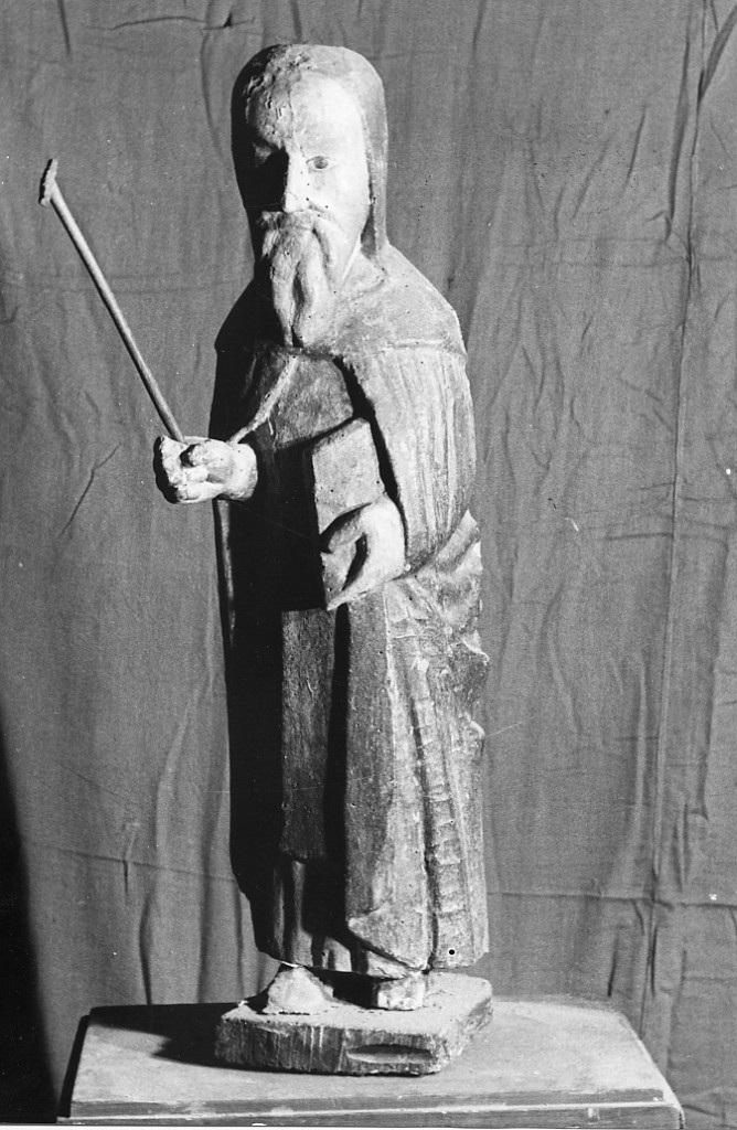 Sant'Antonio Abate (statua) - ambito abruzzese (sec. XIII)