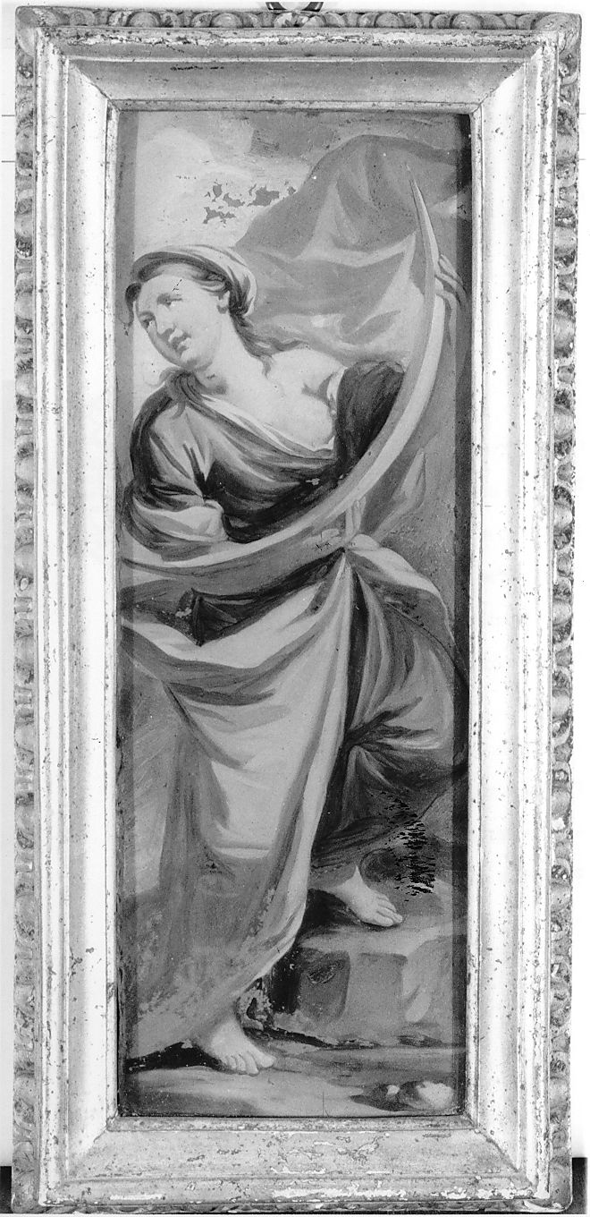 figura femminile (dipinto) - ambito napoletano (fine sec. XVIII)