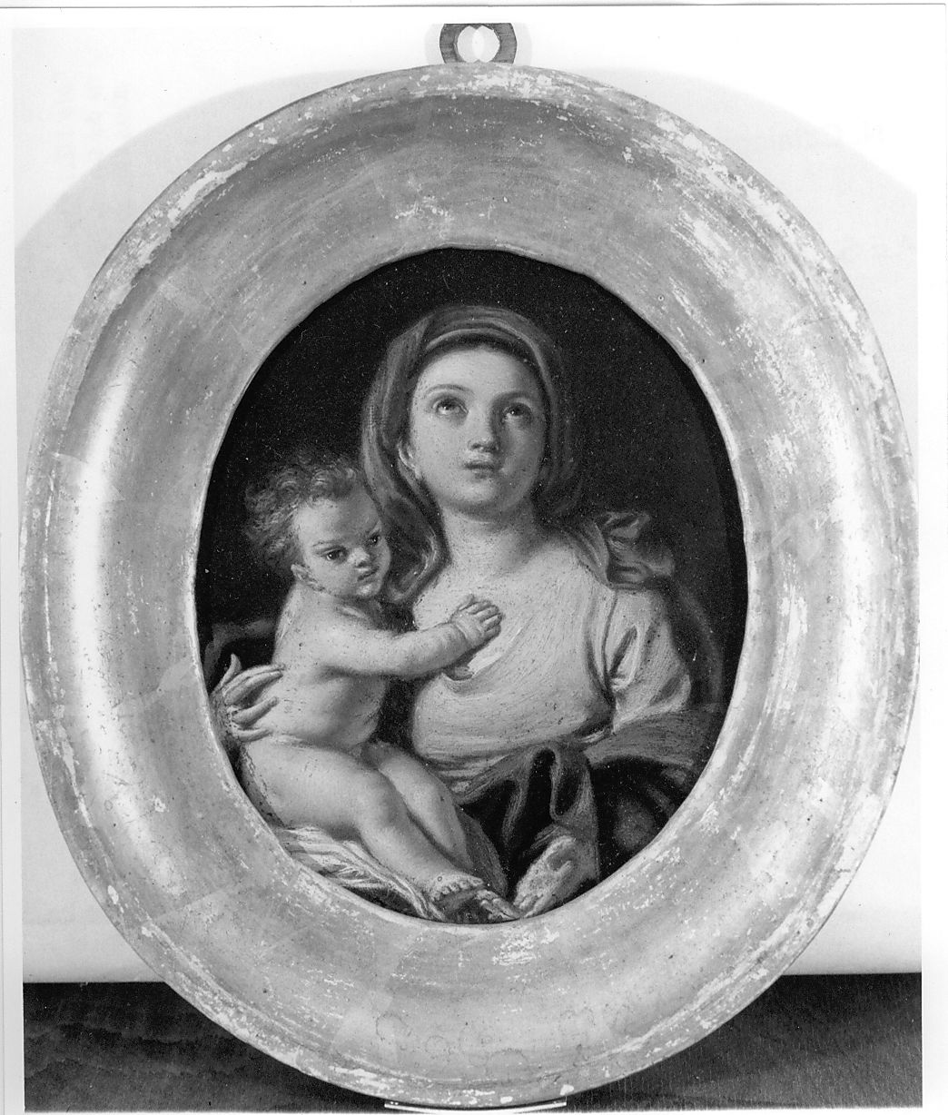 Madonna con Bambino (dipinto) di Maratta Carlo (attribuito) (sec. XVII)