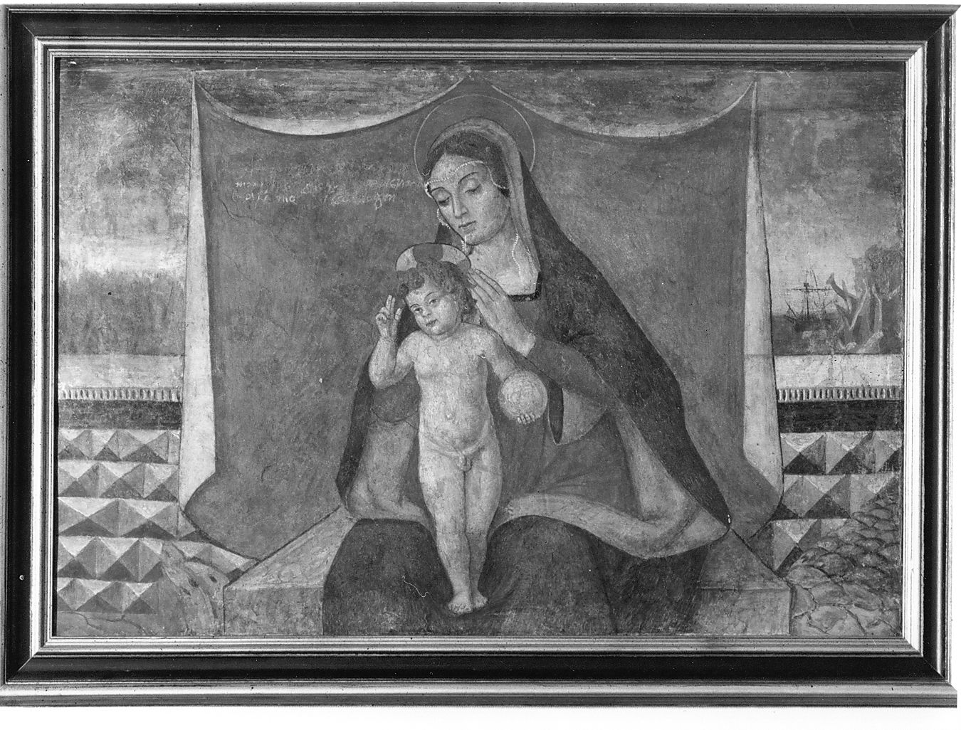 Madonna con Bambino (dipinto) - ambito abruzzese (sec. XVI)