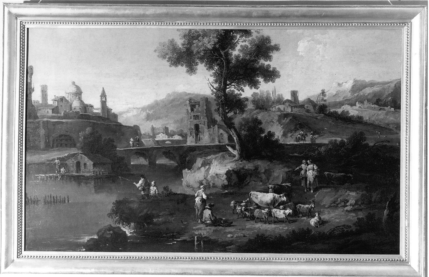 paesaggio (dipinto) - ambito abruzzese (sec. XVII)