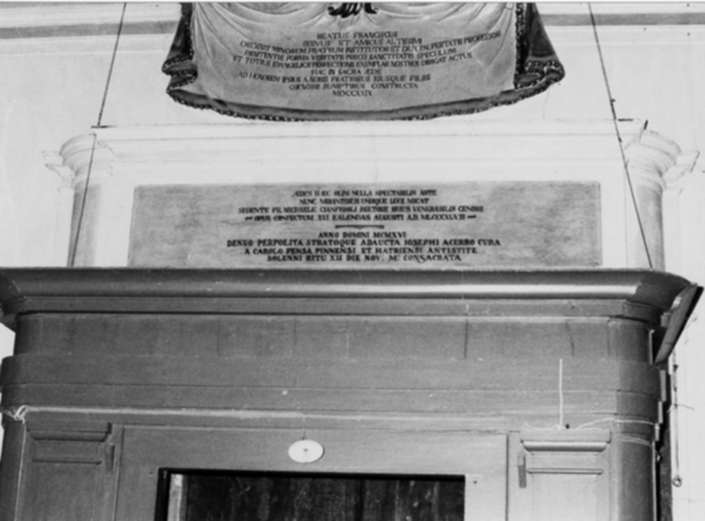 lapide, opera isolata - ambito abruzzese (sec. XX)