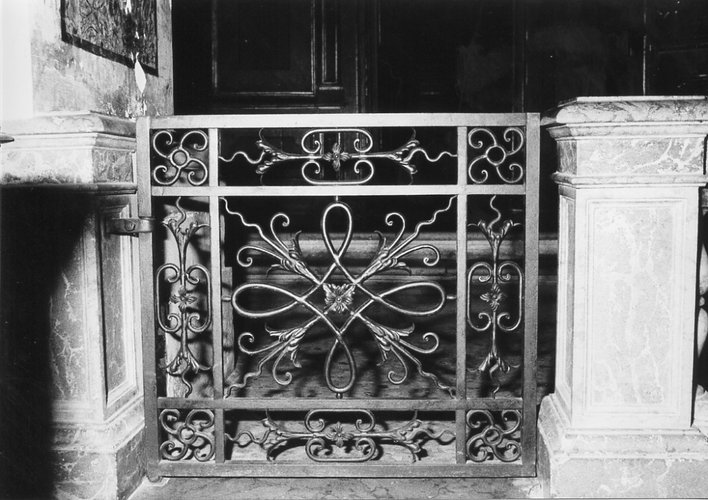 cancellata di balaustrata, serie - ambito abruzzese (seconda metà sec. XVIII)