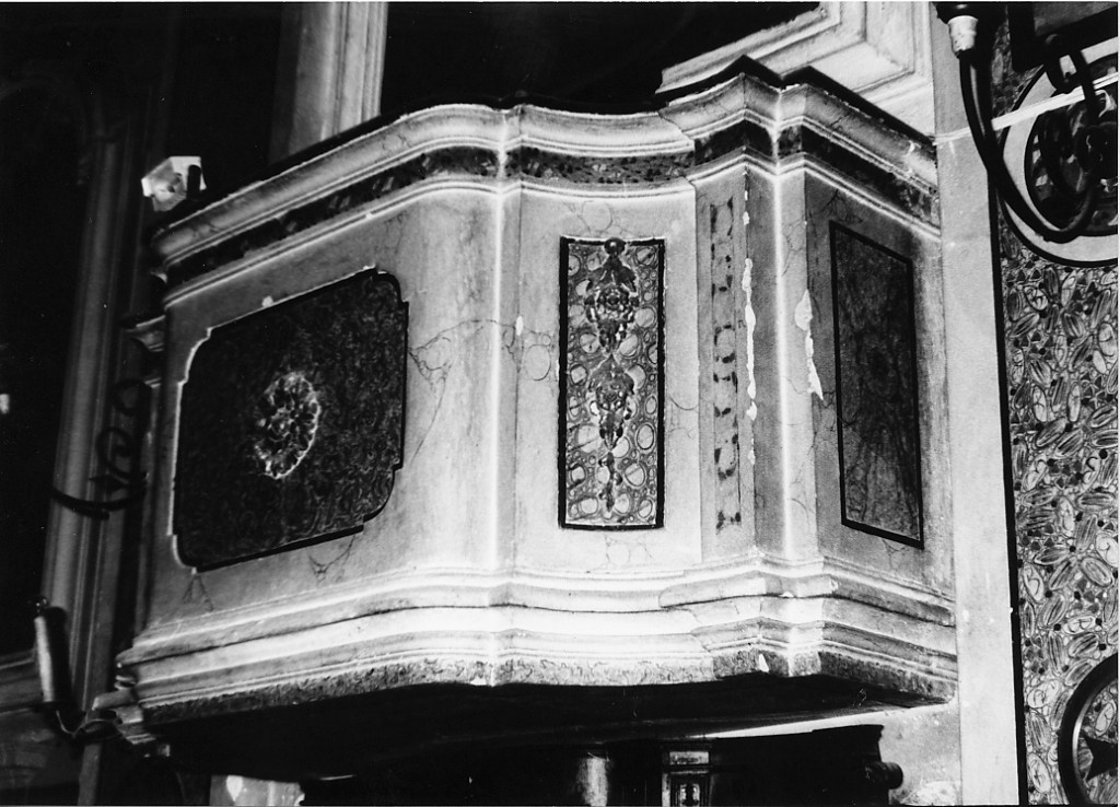 pulpito - ambito abruzzese (sec. XVIII)