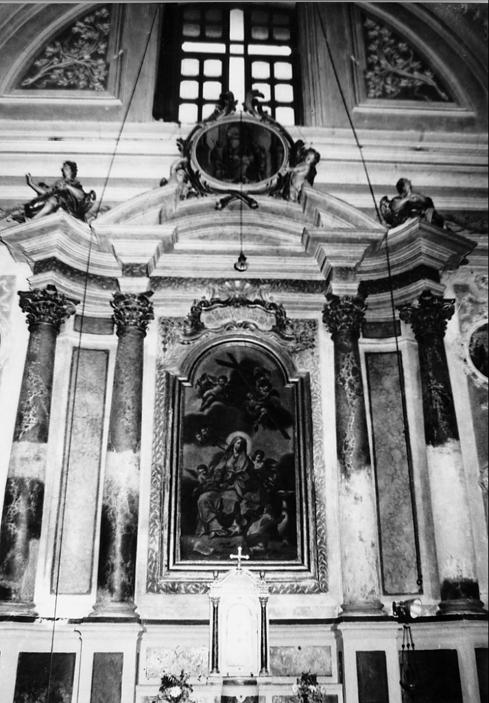 alzata, elemento d'insieme di Rizza G (attribuito), Piazzoli Carlo (attribuito) (sec. XVIII)