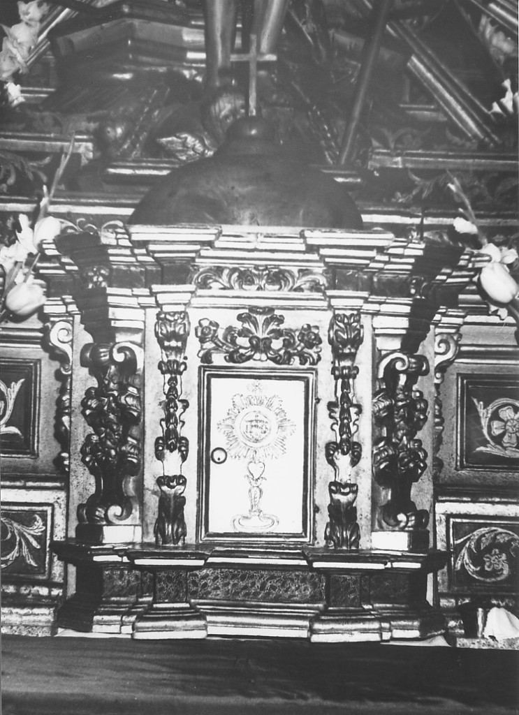 tabernacolo - a tempietto - ambito abruzzese (seconda metà sec. XVIII)