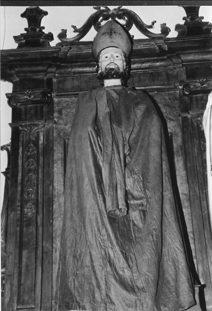 Santo vescovo (manichino) - ambito abruzzese (prima metà sec. XVIII)