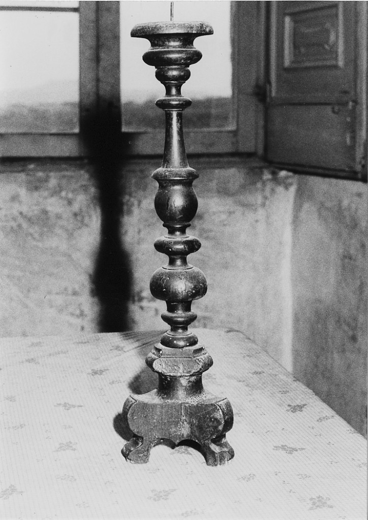 candeliere, serie - ambito abruzzese (seconda metà sec. XVIII)