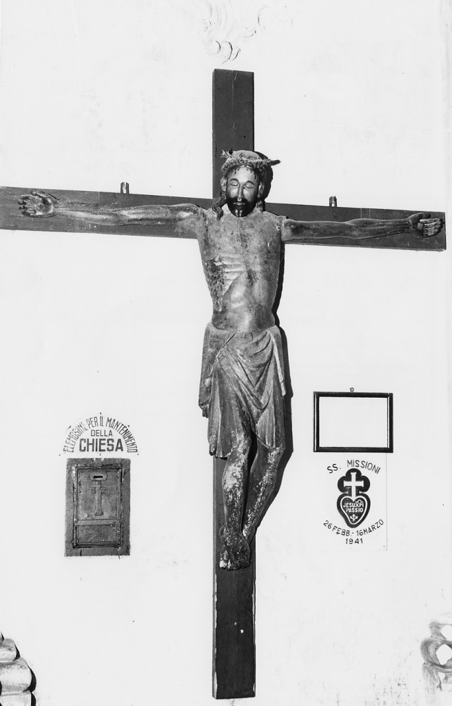 Cristo crocifisso (scultura) - ambito napoletano (sec. XVI)