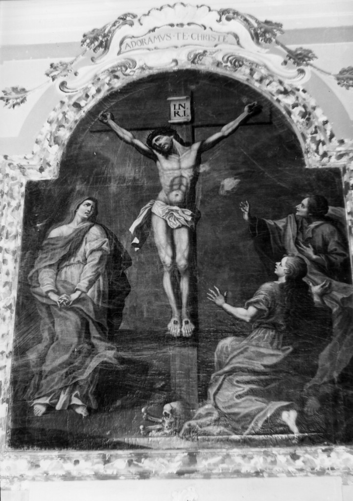 crocifissione (dipinto) di Ranieri Niccolò (attribuito) (sec. XVIII)