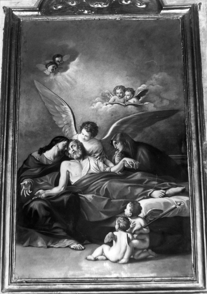 morte di San Giuseppe (dipinto) di Ranieri Niccolò (attribuito) (sec. XVIII)