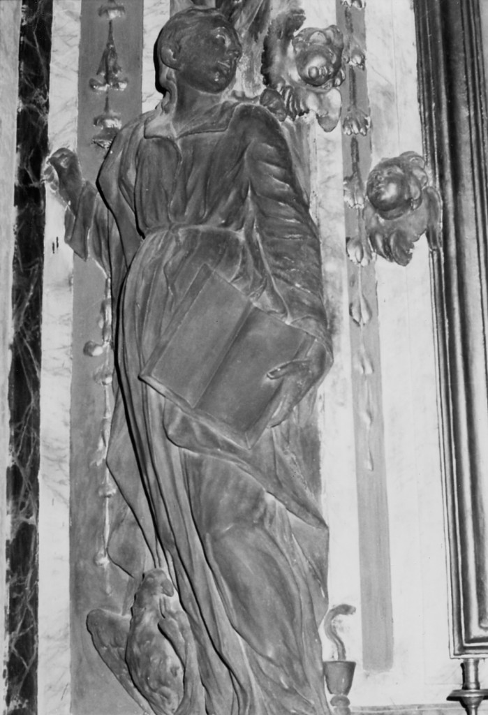 San Giovanni Evangelista (scultura) di Ranieri Niccolò (attribuito) (seconda metà sec. XVIII)